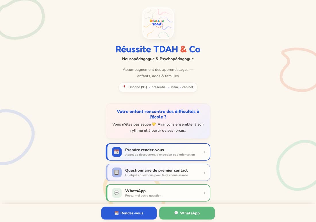 Site de Réussite TDAH